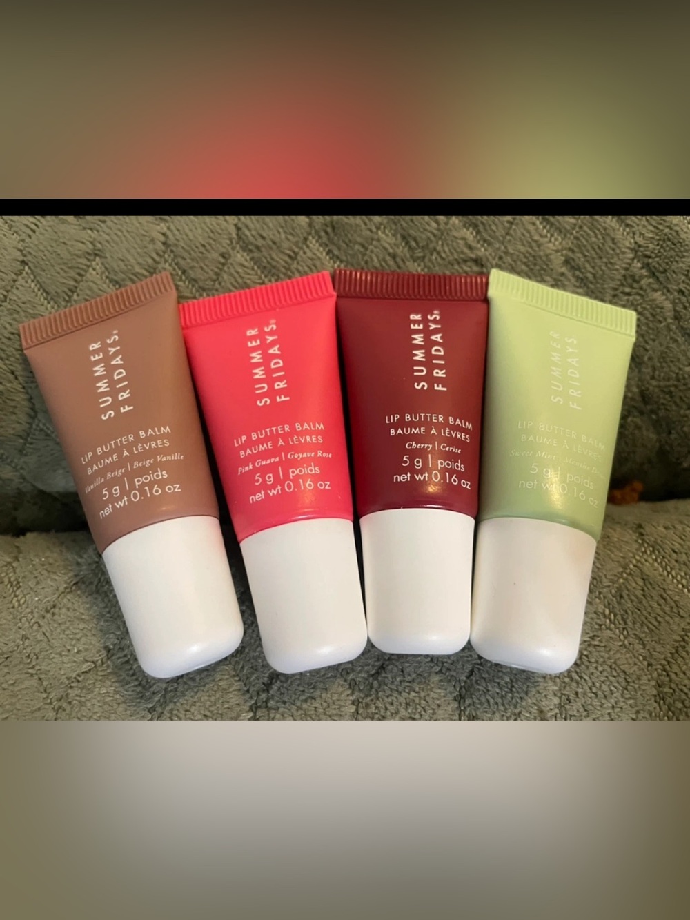 Summer Fridays Lip Butter Balm lot of 4